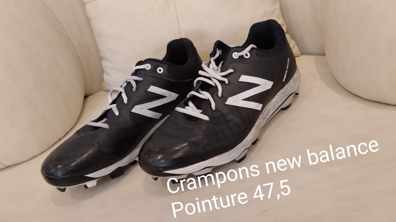 Crampons new balance pointure 47,5