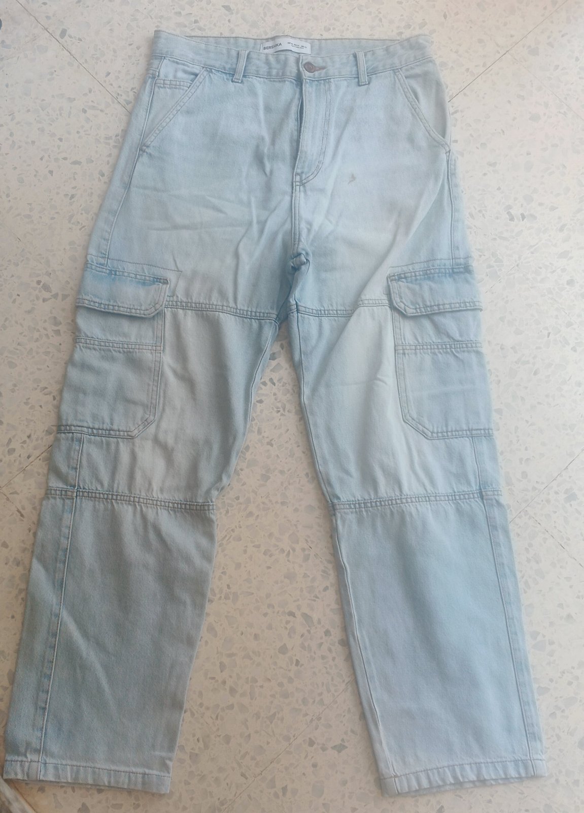 Jeans baggy cargo 