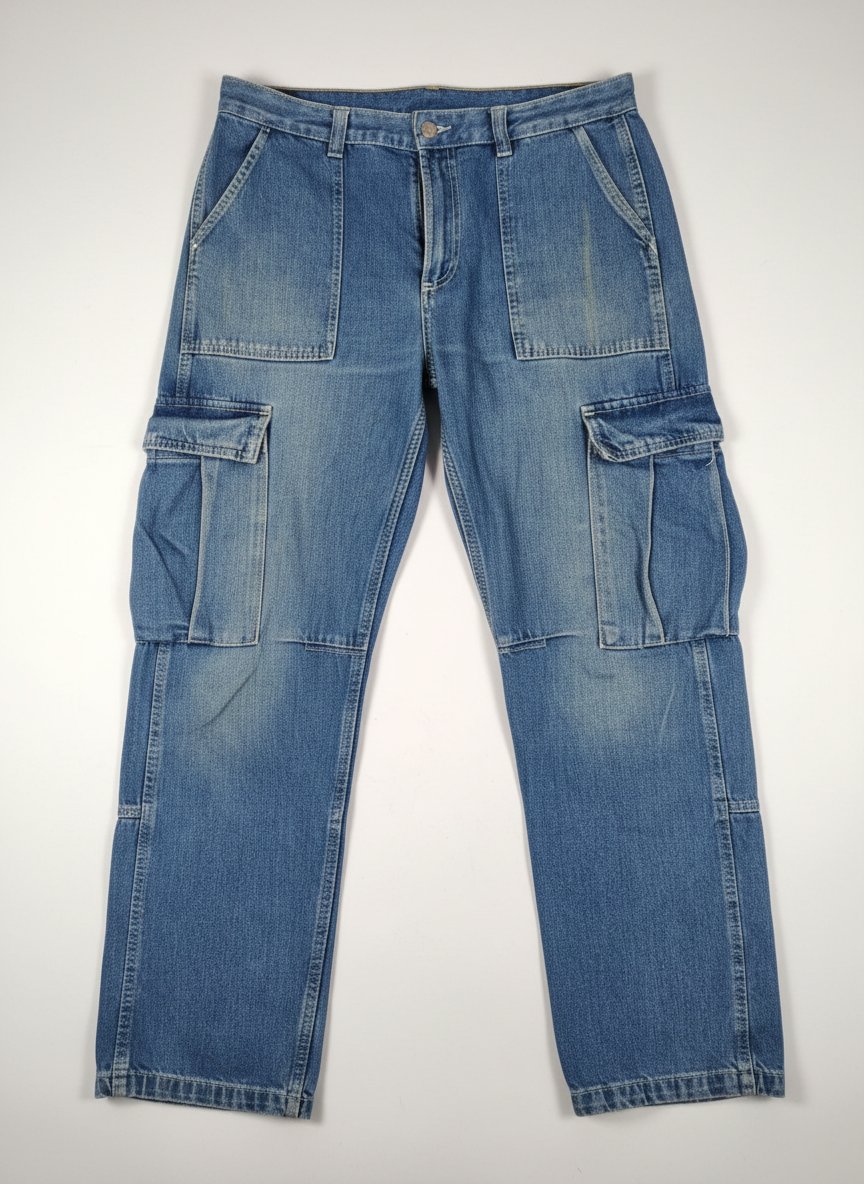 Jeans cargo baggy