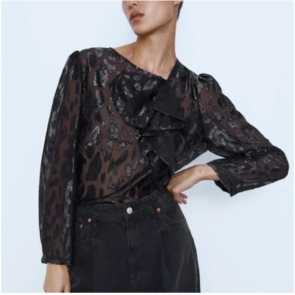 Belle chemise Zara scintillante taille S 🤩😍