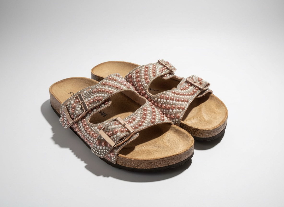 Très jolies mules en strass 😍