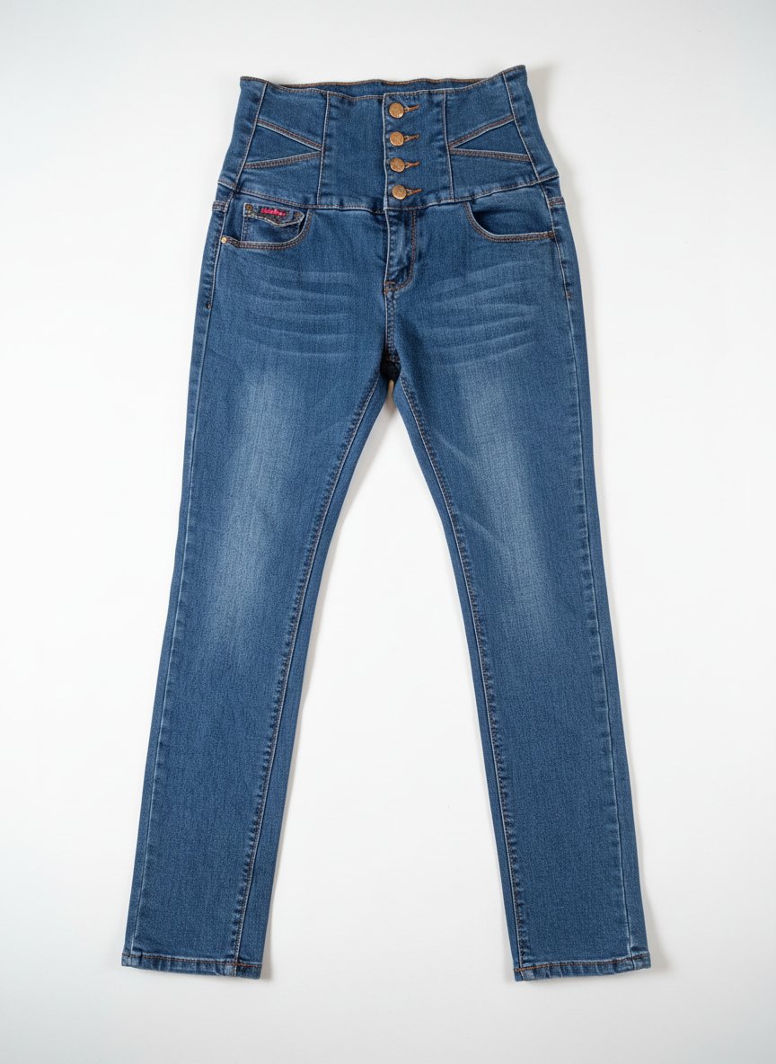 Un pantalon jean super taille haute comme neuf 