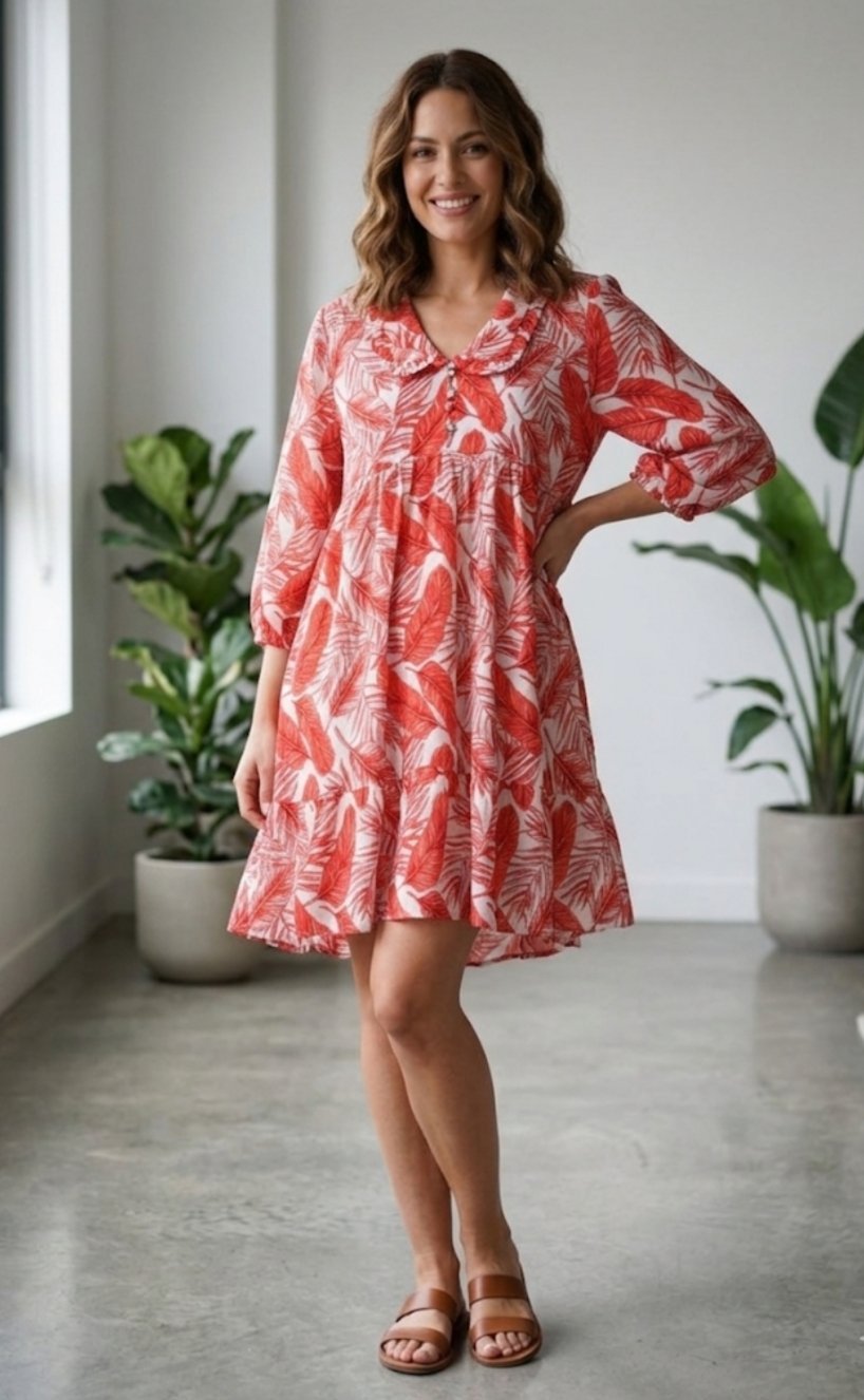 Très belle robe cloche décontracté taille 38 40 comme neuve 