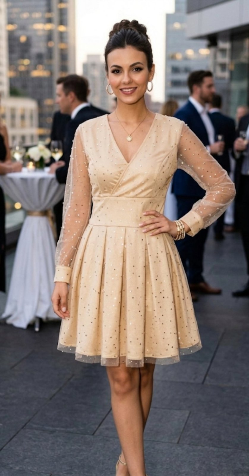 Une très belle robe soirée neuve importation taille 38 40 