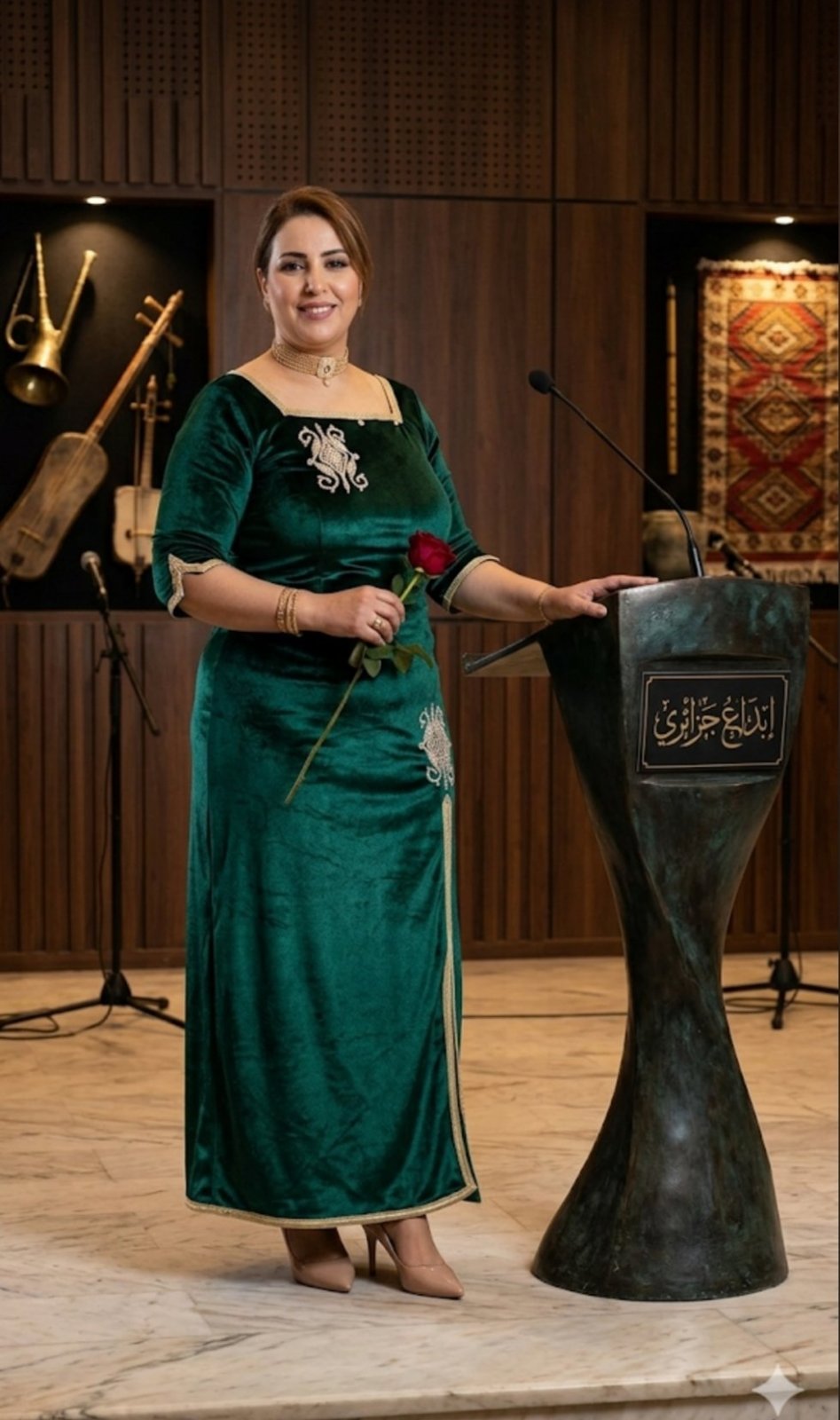 Une très belle robe artisanale traditionnelle brodé comme neuf taille 42 44 