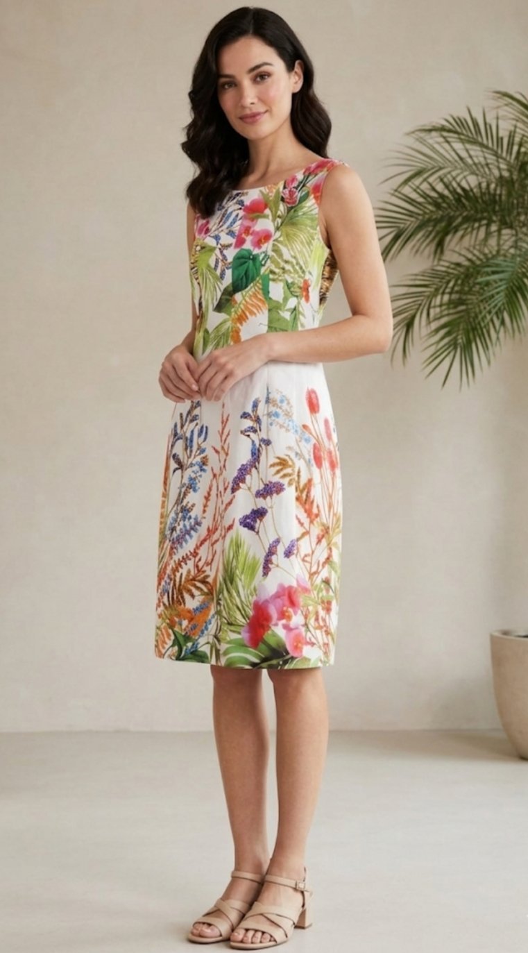 Très belle robe florale comme neuve taille 36 la marque zara