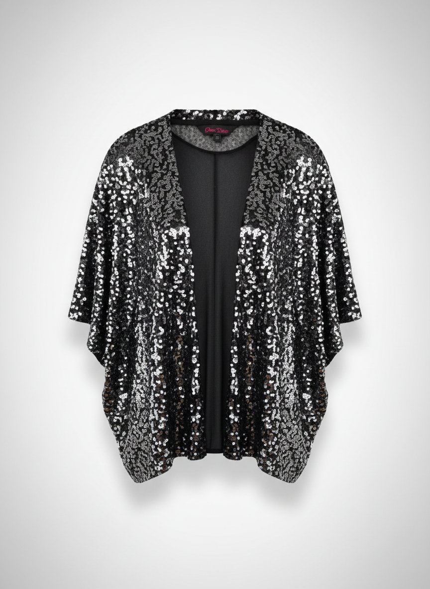 Un lot de deux blazers en sequins doré et argent comme neuf 