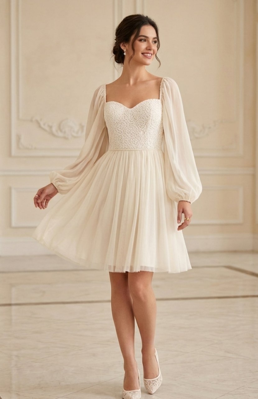 Une magnifique robe soirée blanche simple et chic taille 38 40 