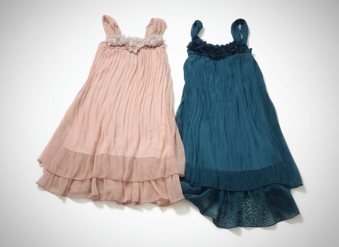 Un lot de deux robes soirée pour fille comme neuve 