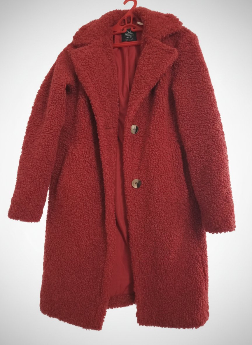 Manteau en bouclette comme neuf 
