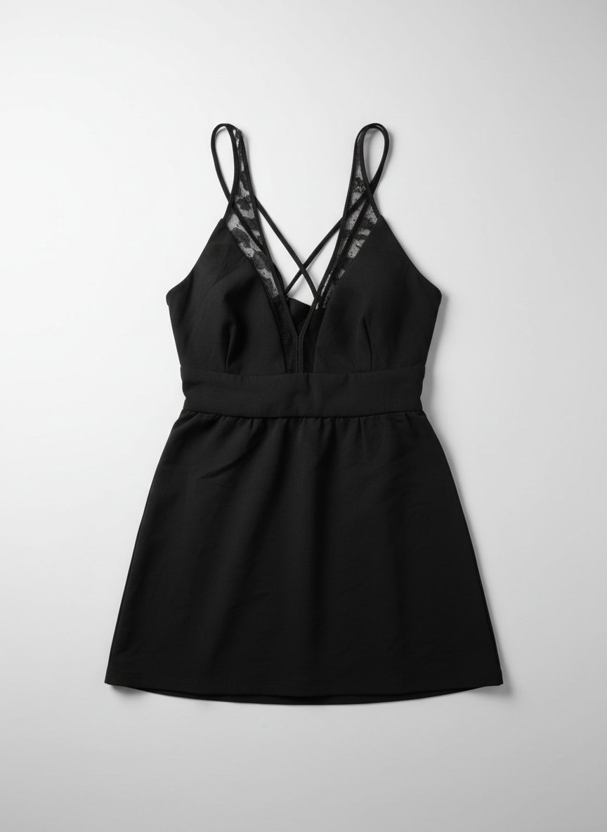 Une très belle robe dos croisé 