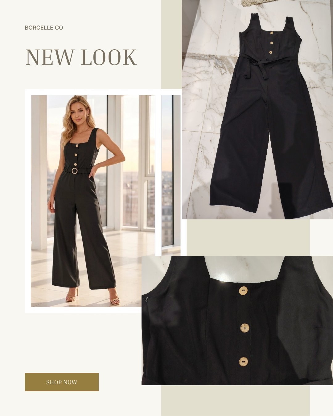 Combinaison noire modèle new look taille 42/44