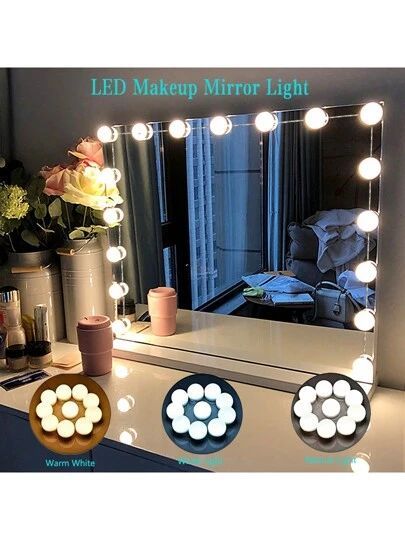 10 ompoule led pour miroir de maquillage 