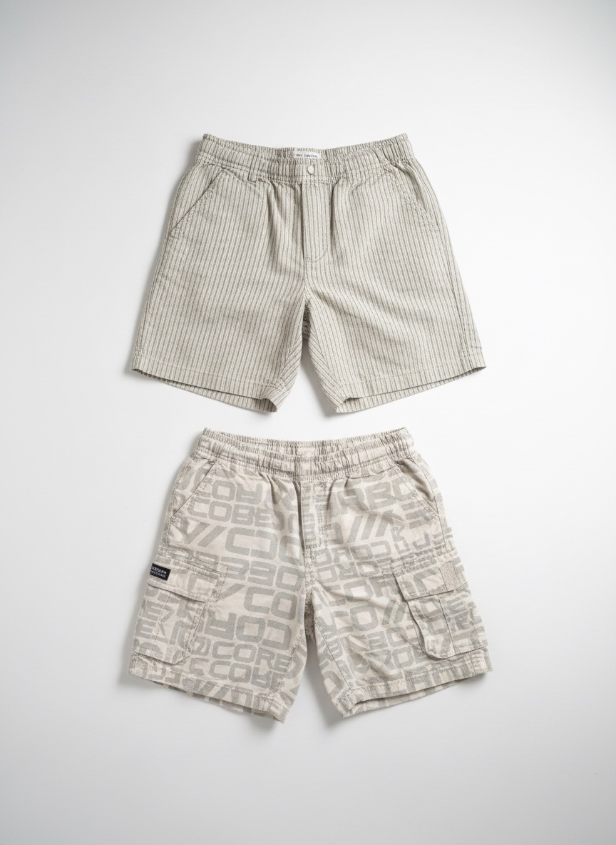 Deux shorts garcon