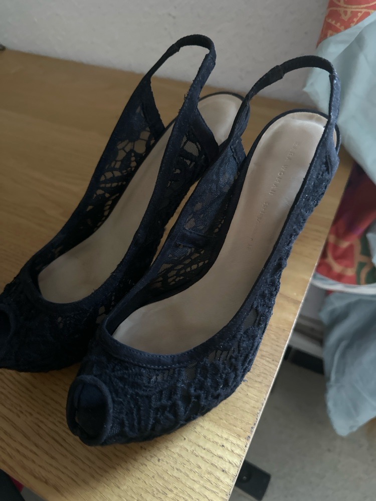 Escarpins a motifs hauts Zara
