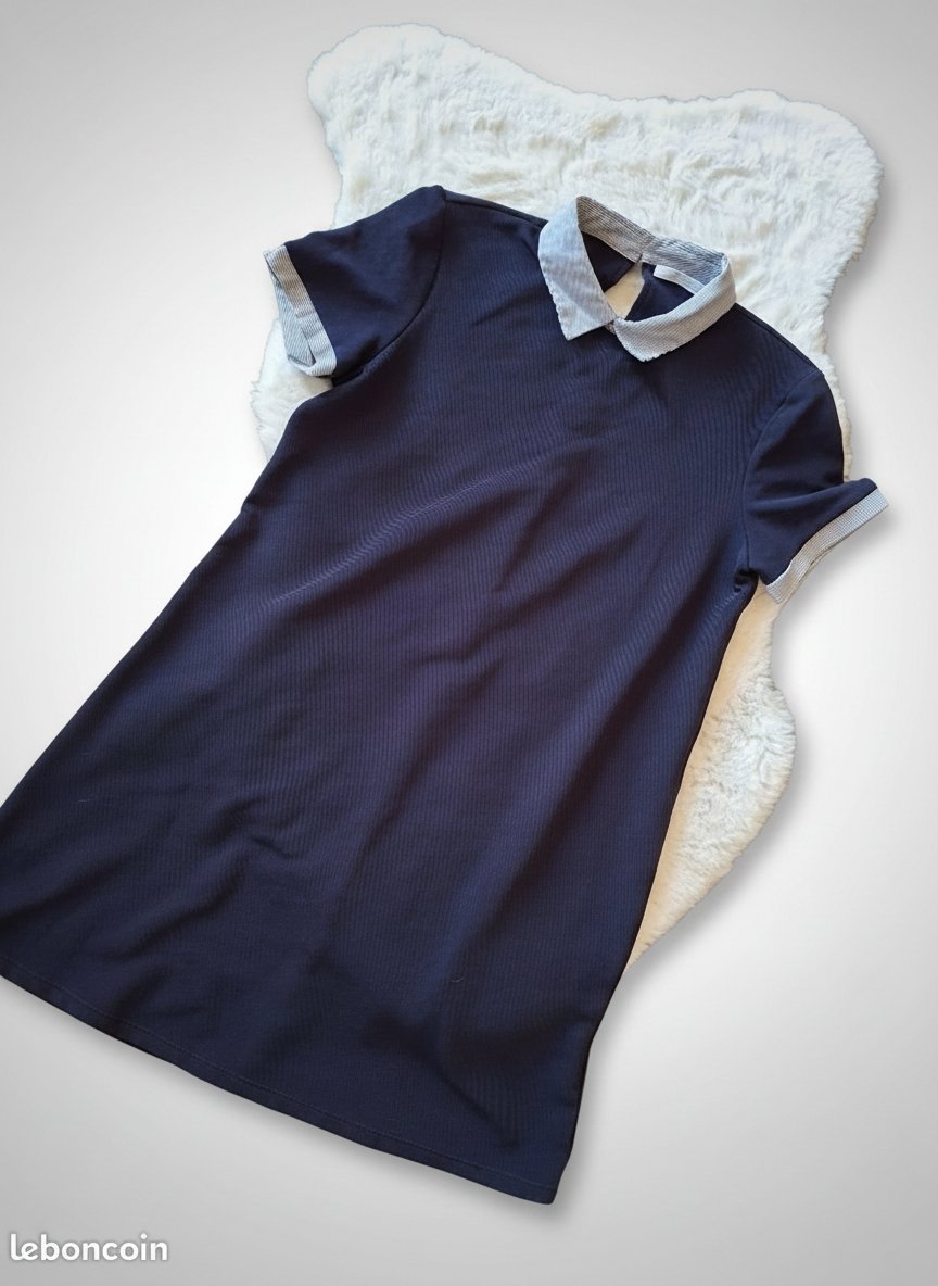 Robe zara taille s style polo état neuf