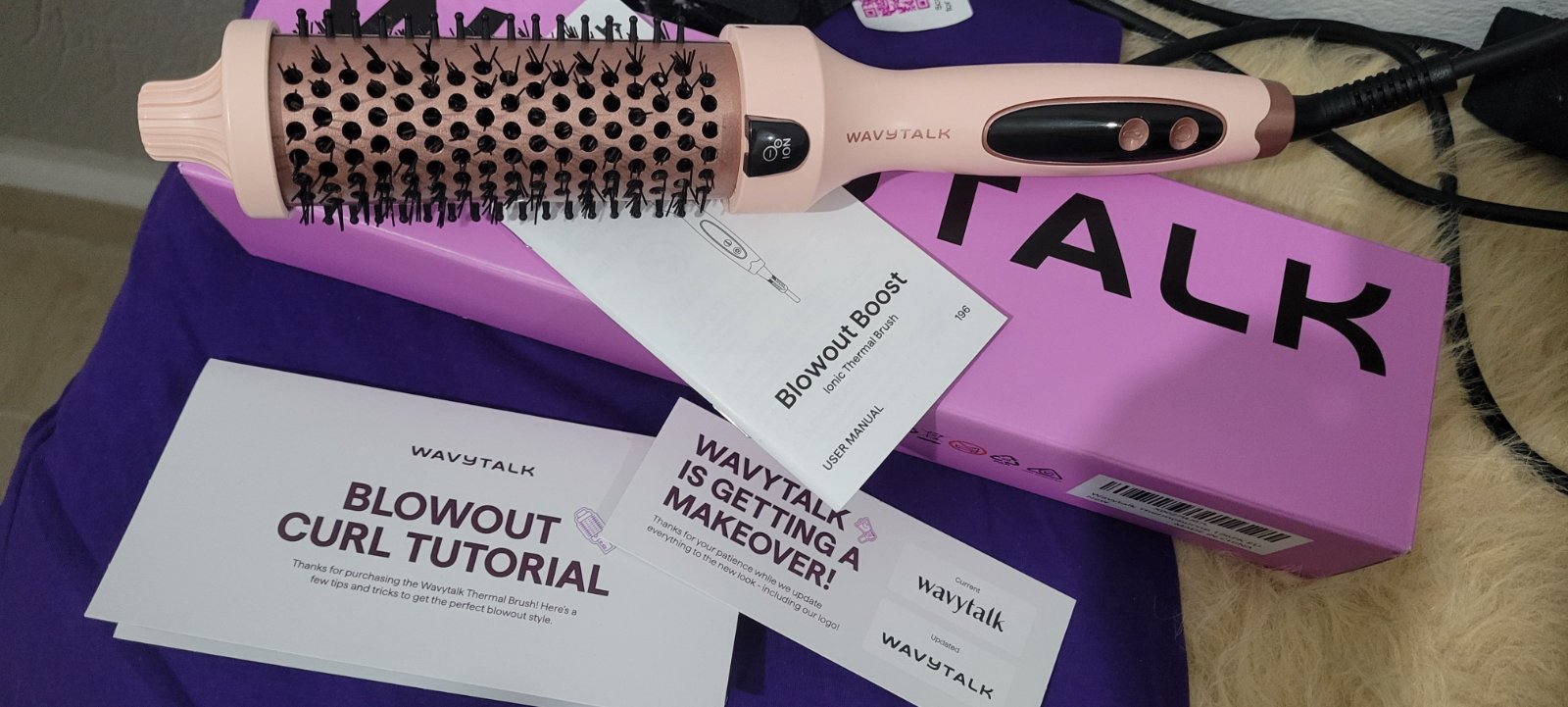 Wavytalk blwouy boost ionic thetmal brush