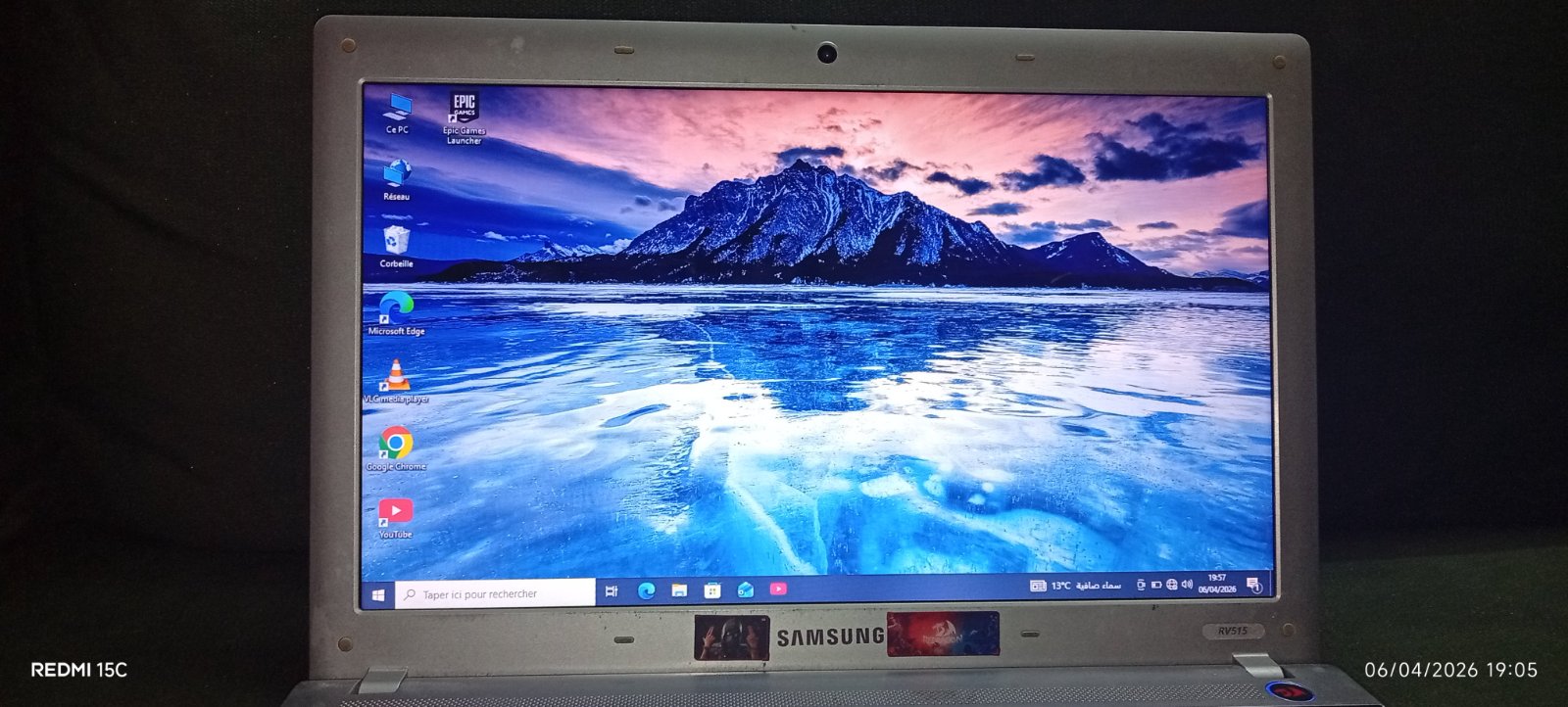 Pc portatif Samsung 