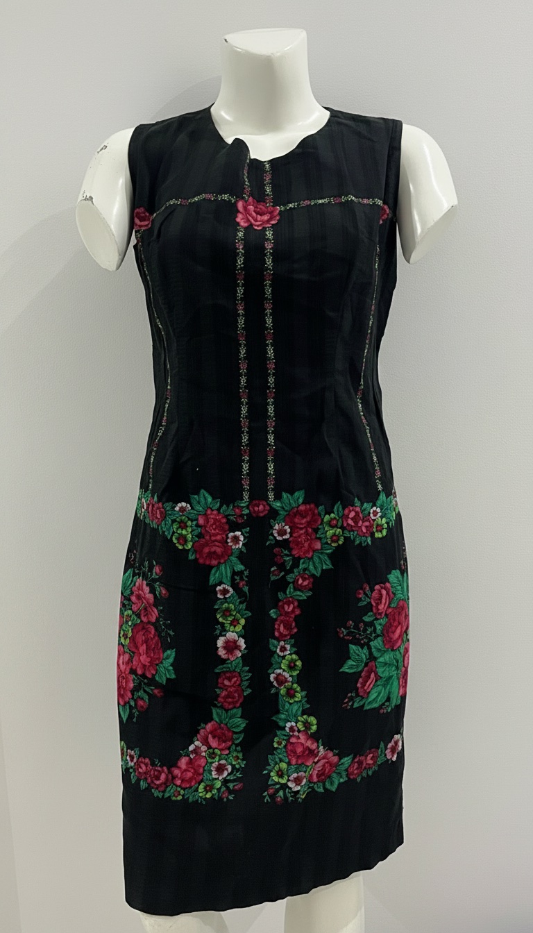 Robe fleurie 🖤❤️