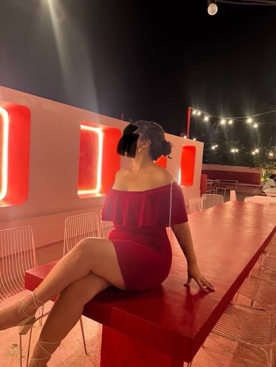 Robe rouge bustier