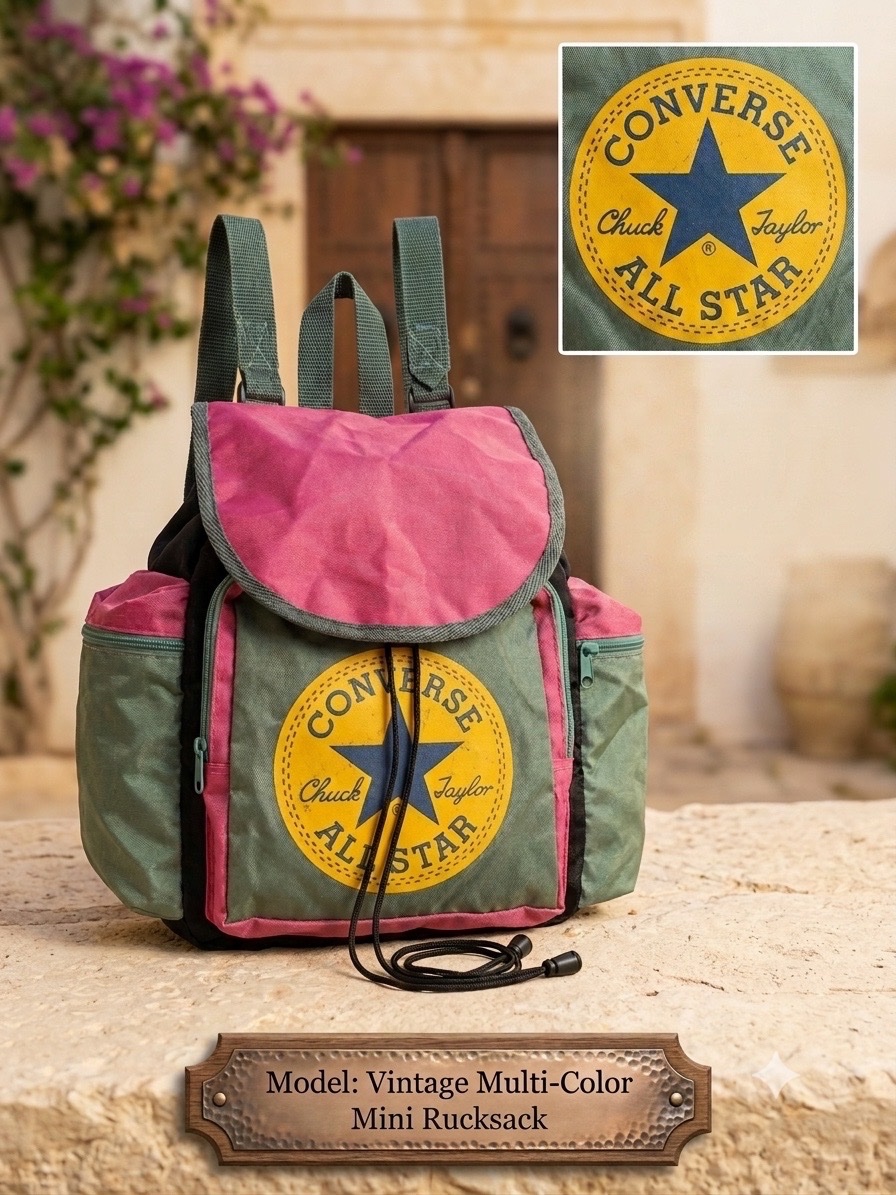 ⭐️Sac à Dos Vintage Converse Chuck Taylor : Style Rétro Unique🩷