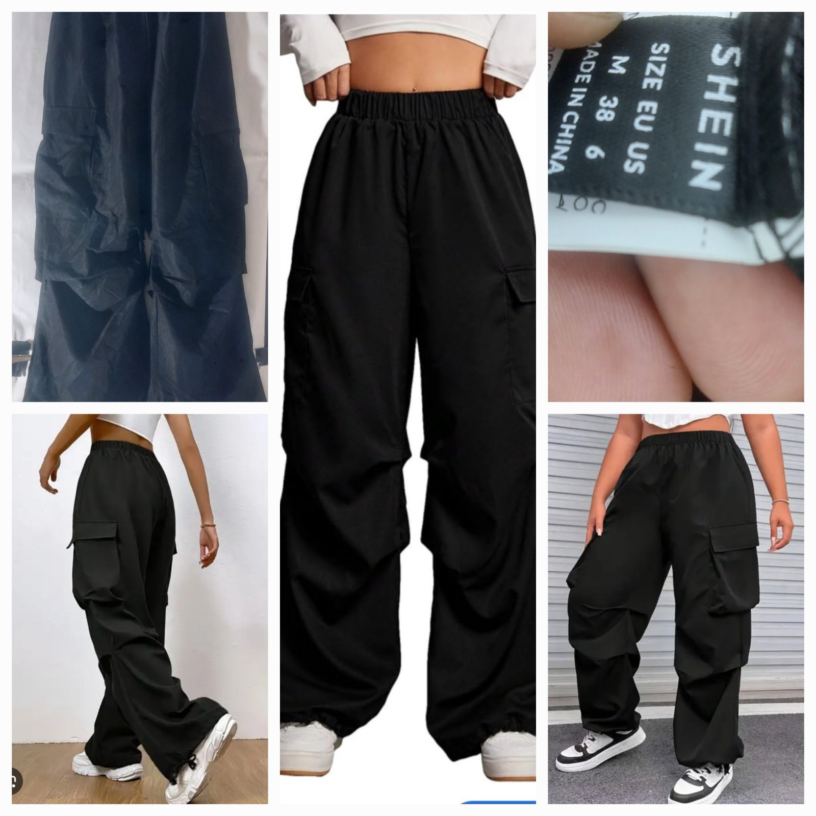 🔥Pantalon Parachute SHEIN🔥