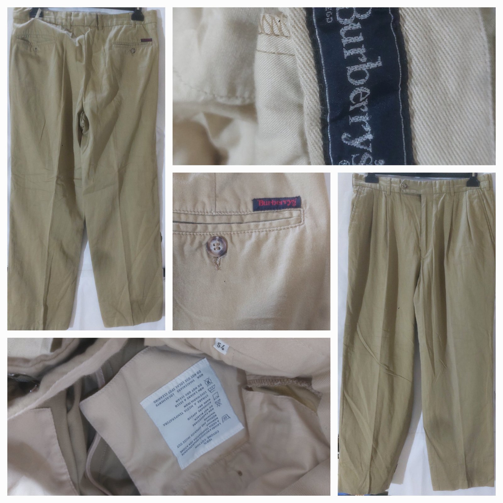 Pantalon Burberrys original (Vintage des années 90),