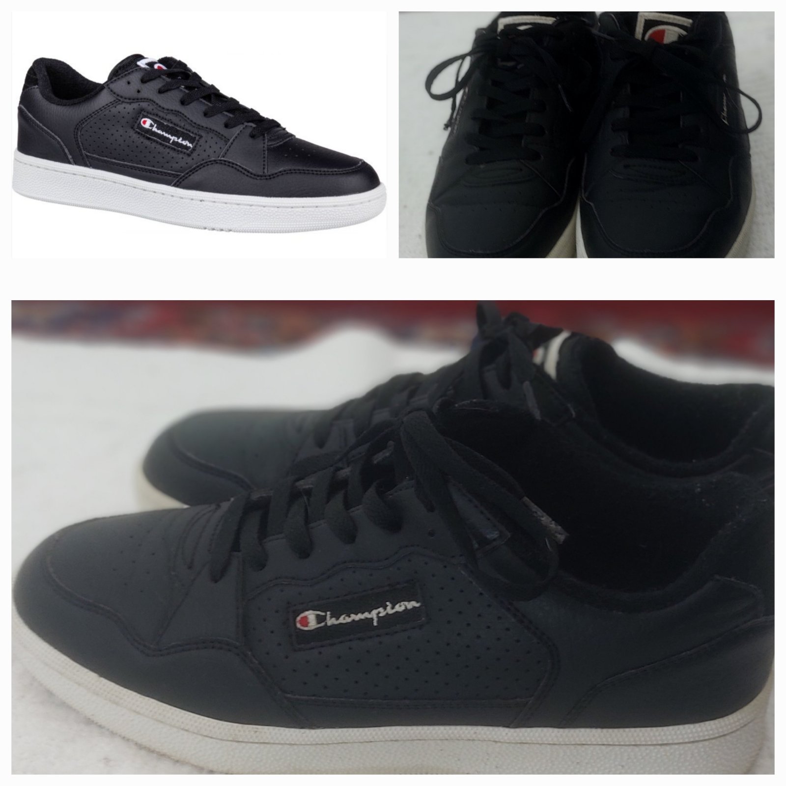 Baskets Champion Cleveland authentiques en noir royal(comme neuve)