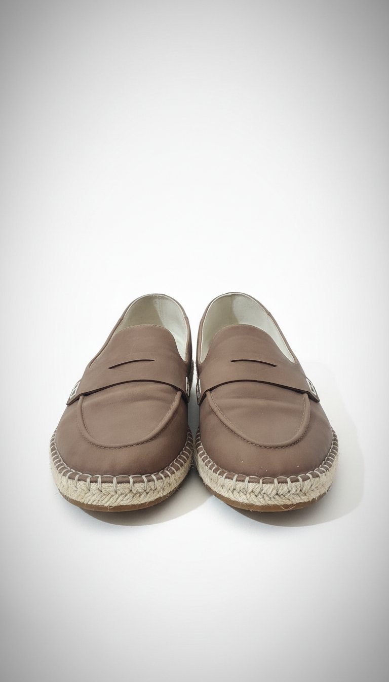 Mocassins style espadrilles marron - Primark