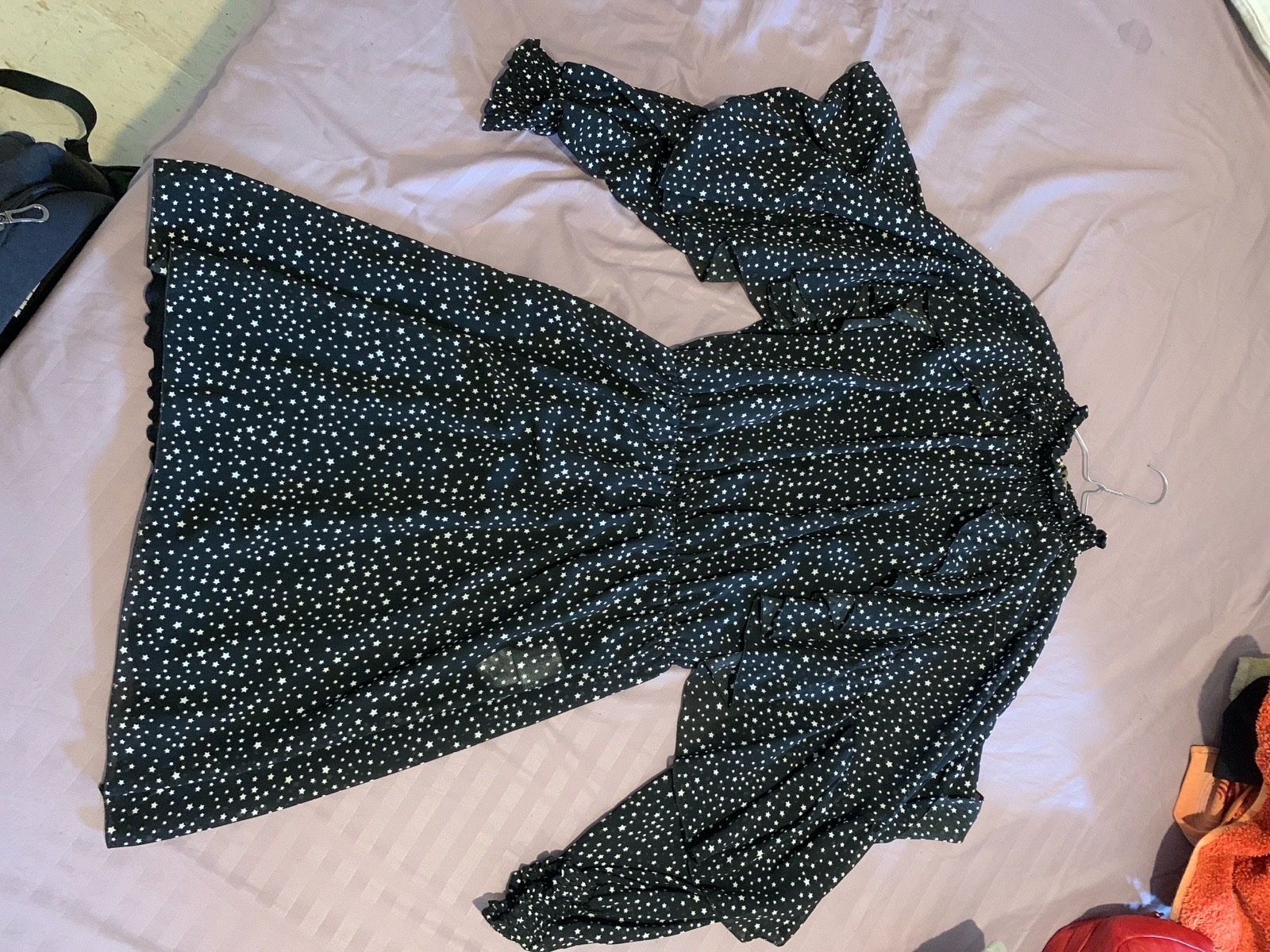 Robe abec des étoiles 