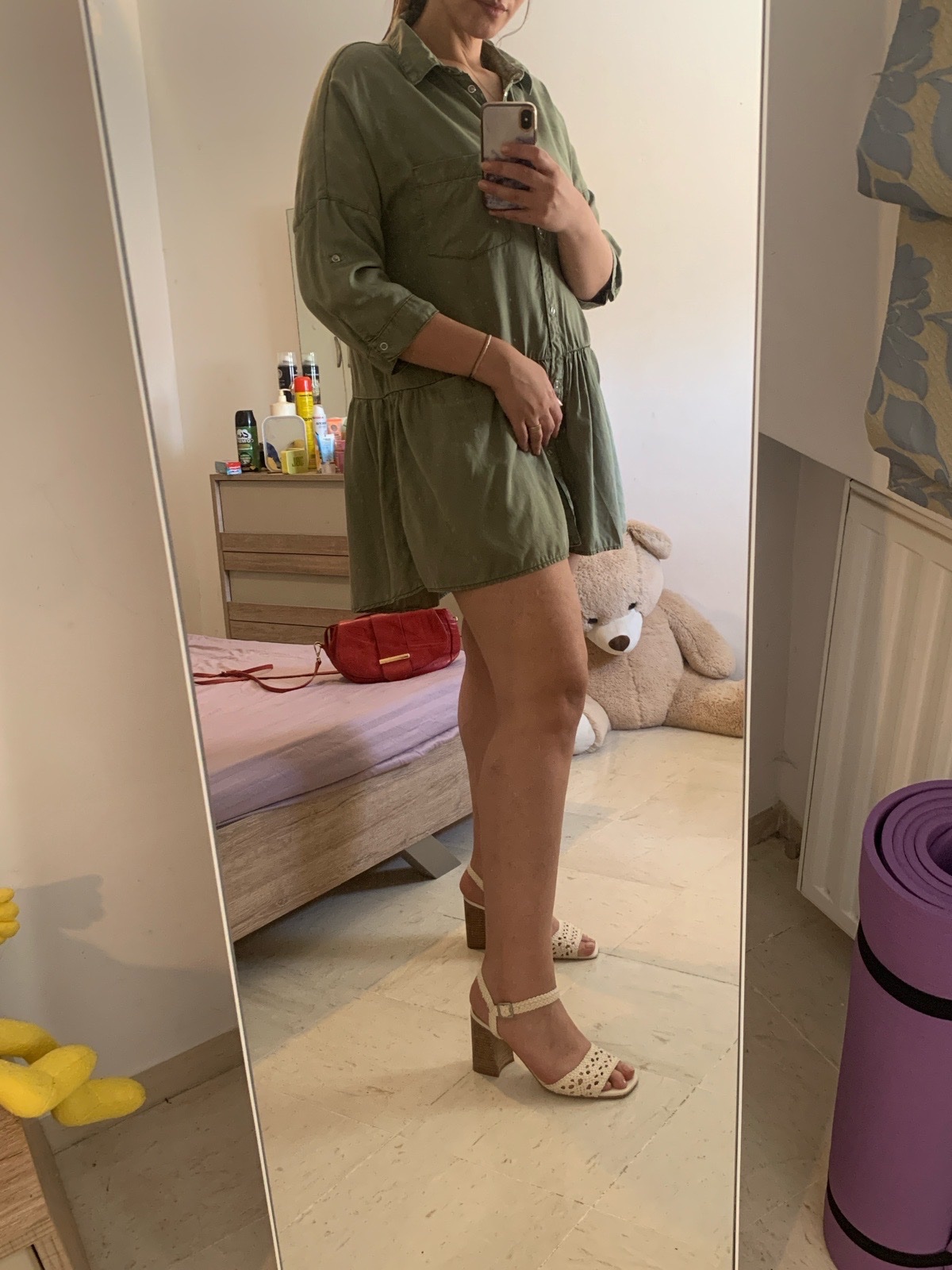 Robe chemise Zara Basic
