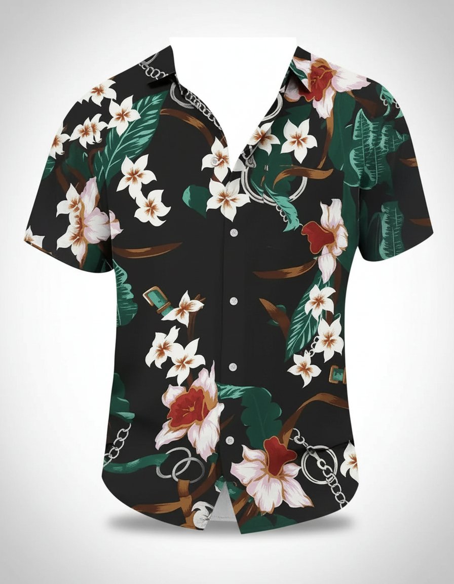 Chemise hawaii homme