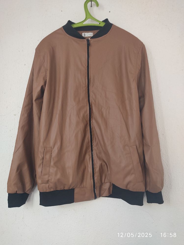 Veste semi cuir