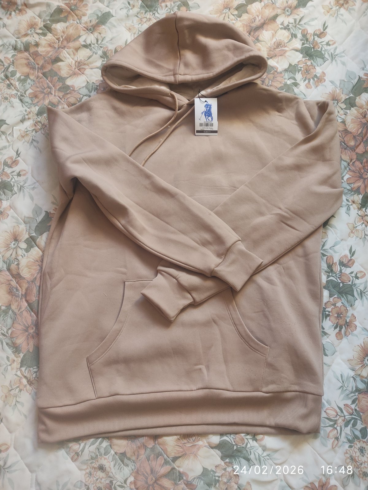 Capuche Swag homme HERNEST beige oversize neuve 💯💯💯💯