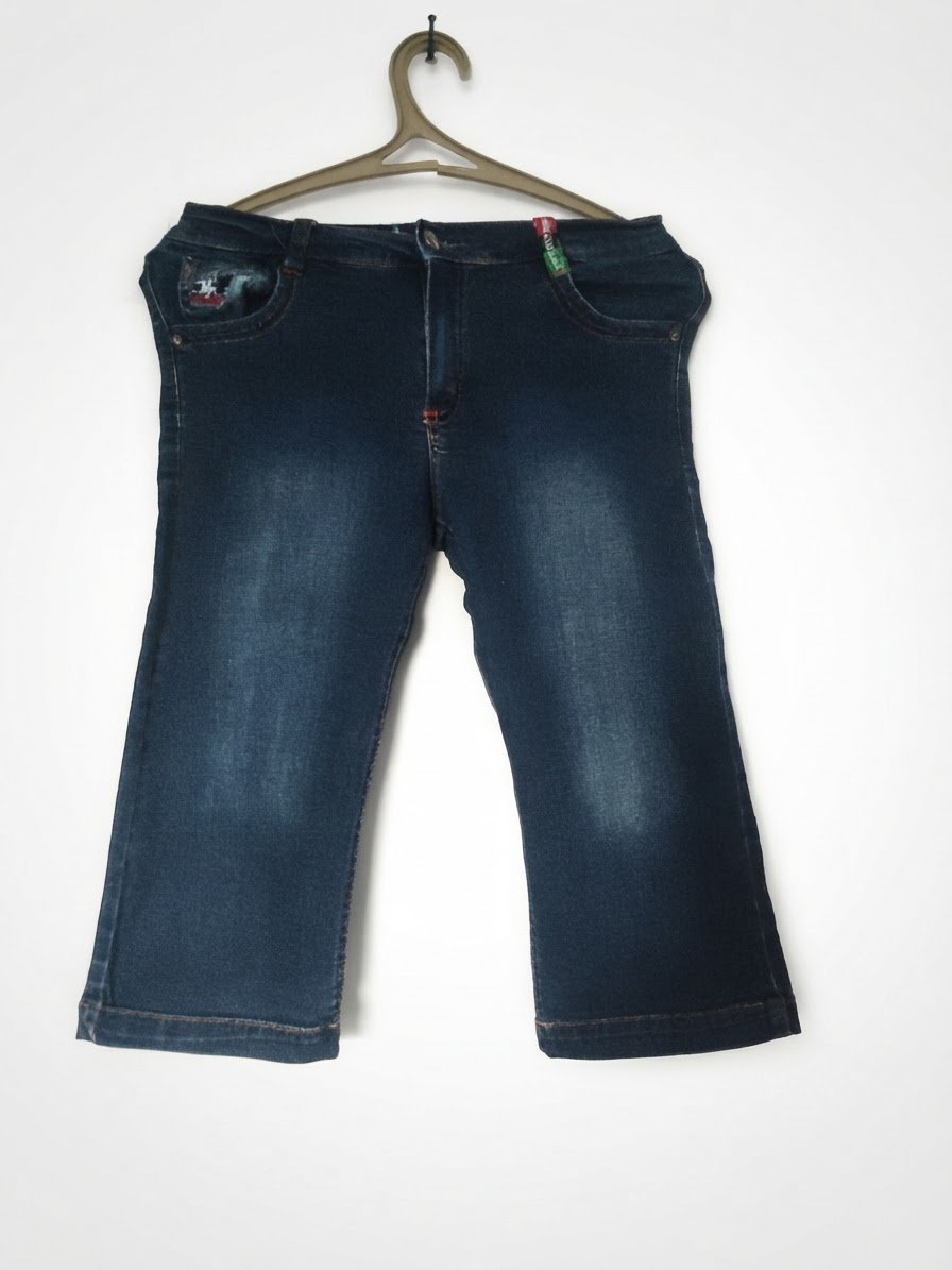 Pantacourt jeans BMK pour enfant 🔥