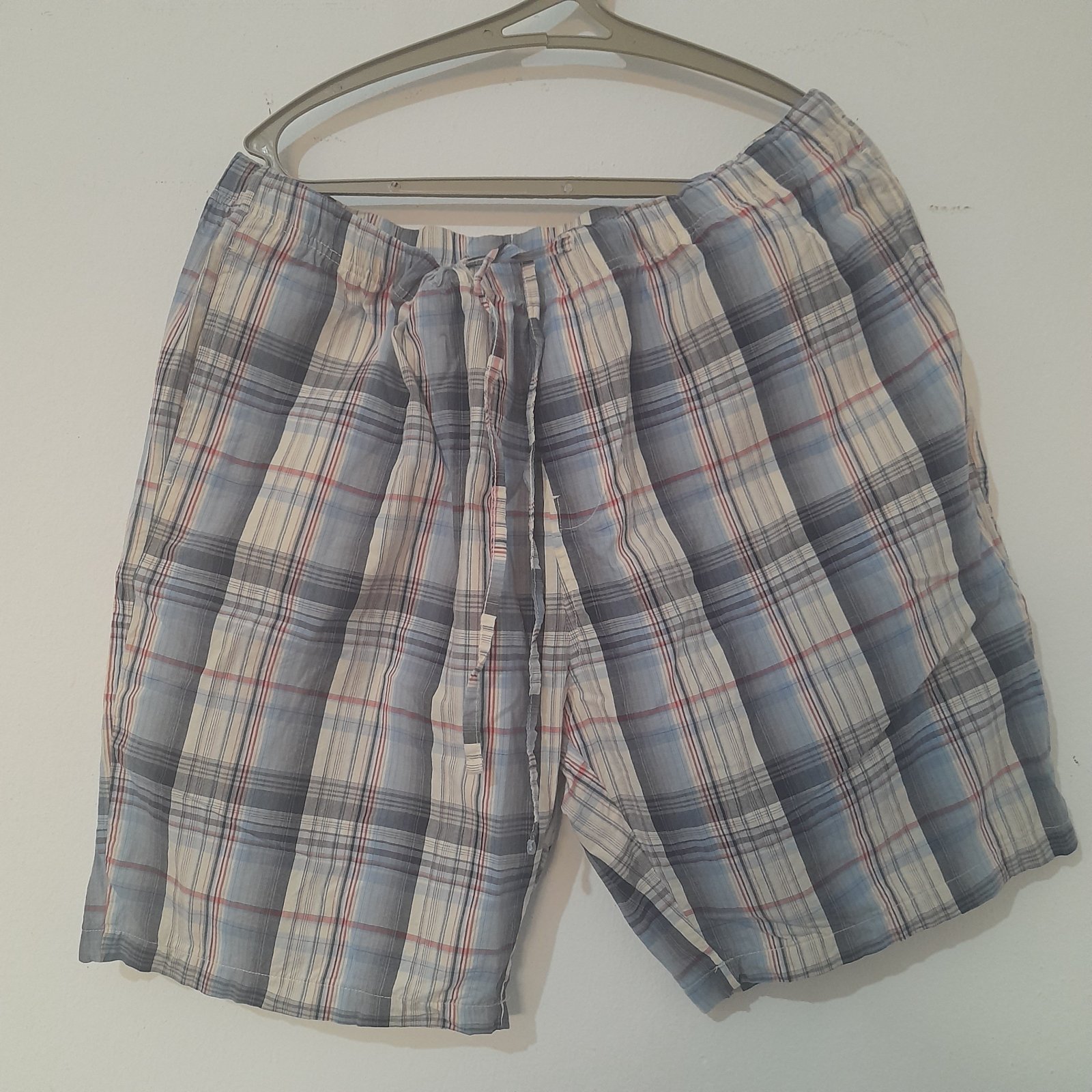 Short homme motif carreaux tendance extra large 100%cotton❤️‍🔥❤️‍🔥