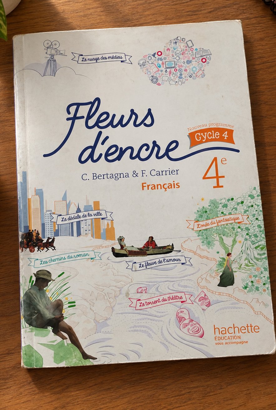 Fleurs d’encre – Français 4e – Hachette Éducation