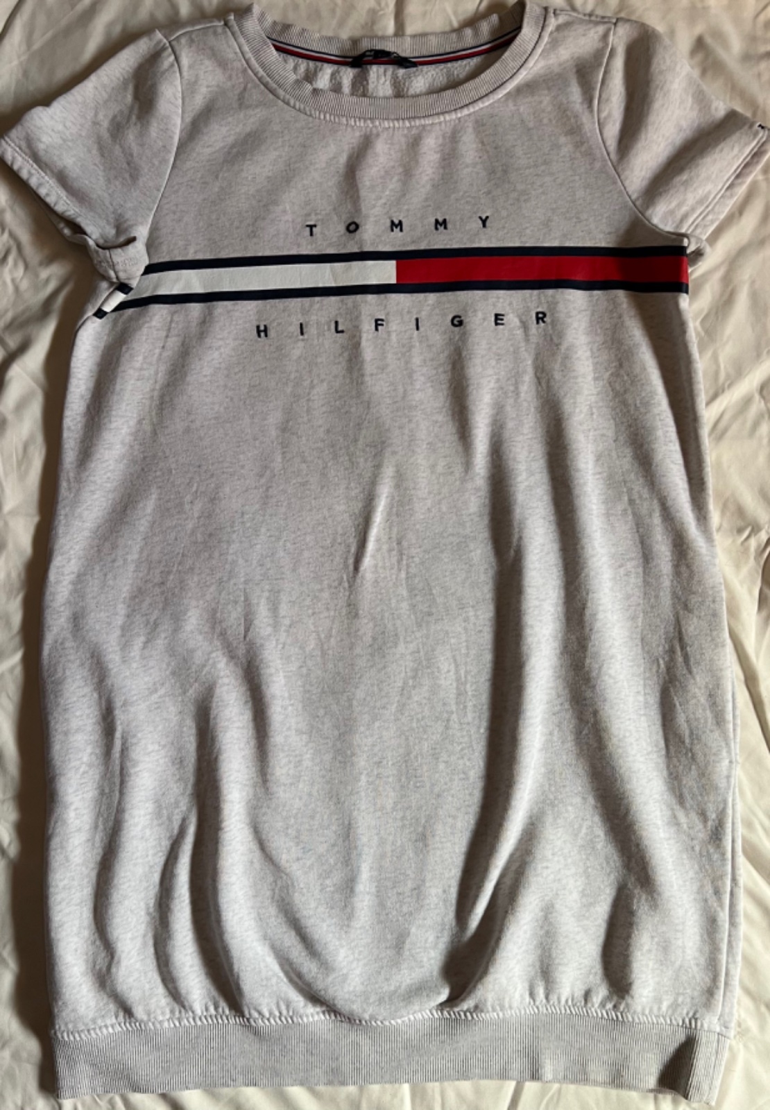 Robe grise tommy hilfiger 