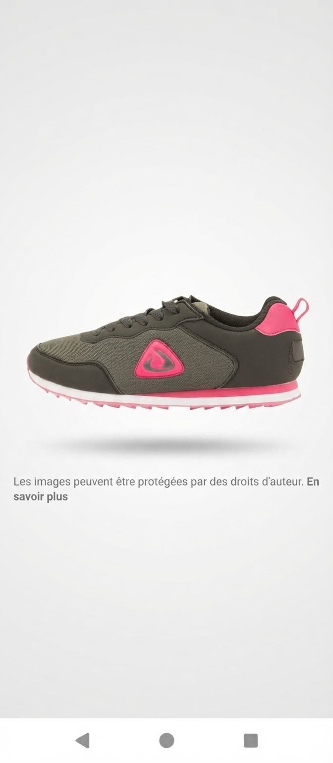 Baskets fille très peu porté mazelit neuf