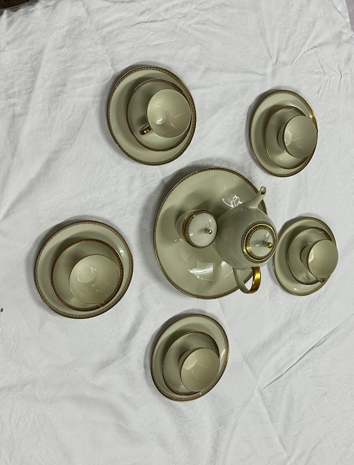 Service en porcelaine Eschenbach Bavaria Germany –20 pièces 