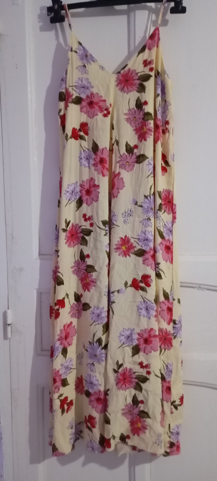 Robe ZARA jaune fleurie 💮🪷🌼🌺🪷🏵️