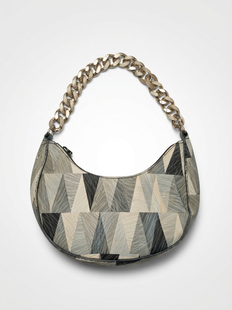 Sac a main gris