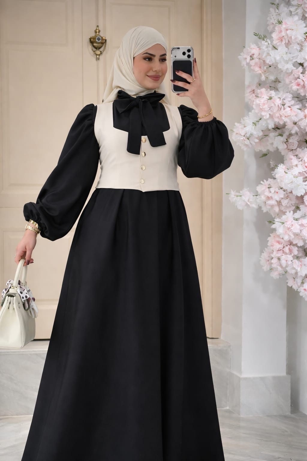 Robe tissu crépe barbie 