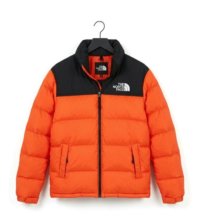 Doudoune The North Face 700 Orange & Noire