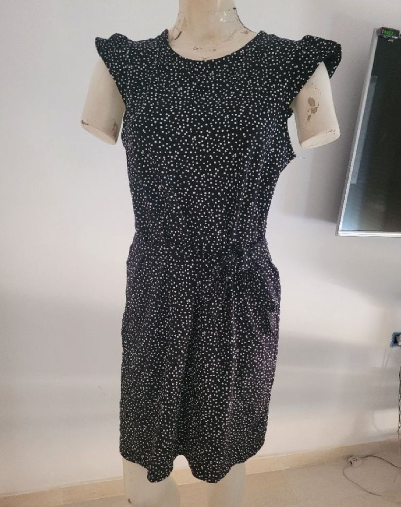 Robe en pois 95 % cotton . tlabès L aussi
