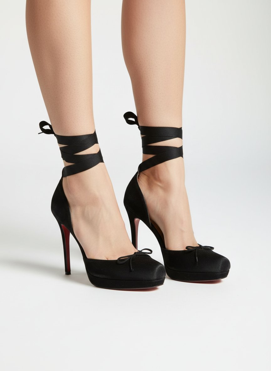 Escarpins noir style ballerina karen millen 🖤