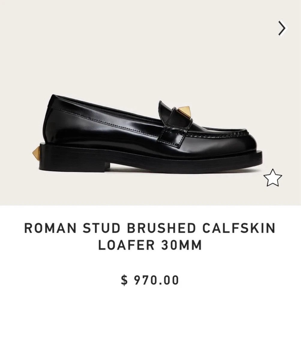 Des derbies Valentino Garavani authentique cuir 🤎🤎🤎 