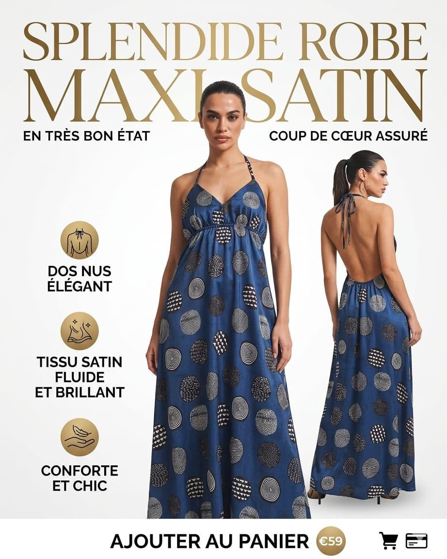 Robe dos nus