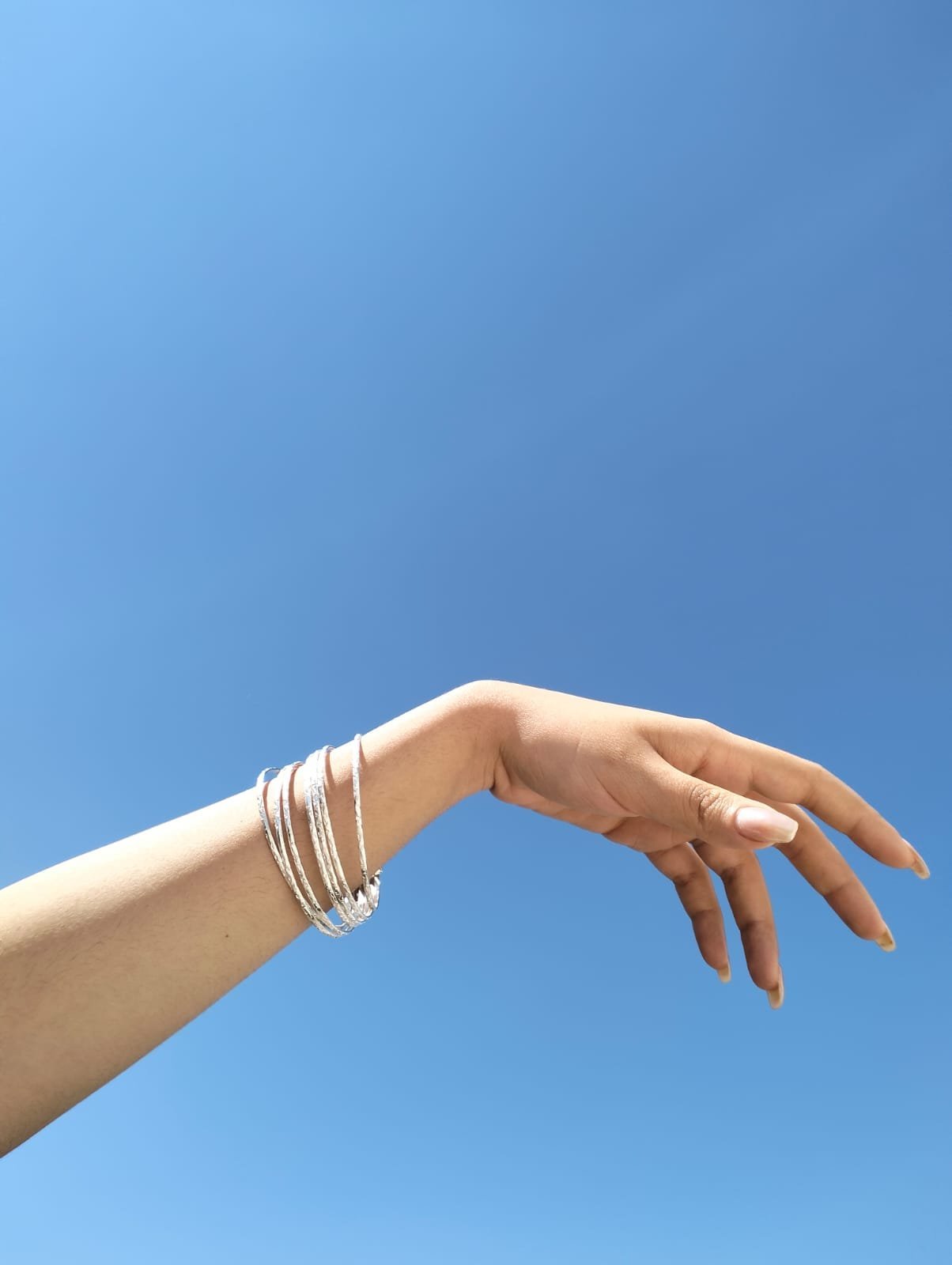 Lot de bracelet argenté 