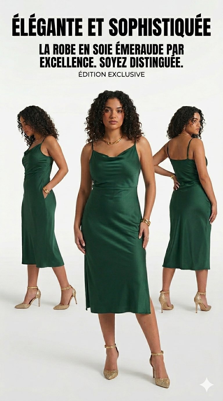 Robe satiné 